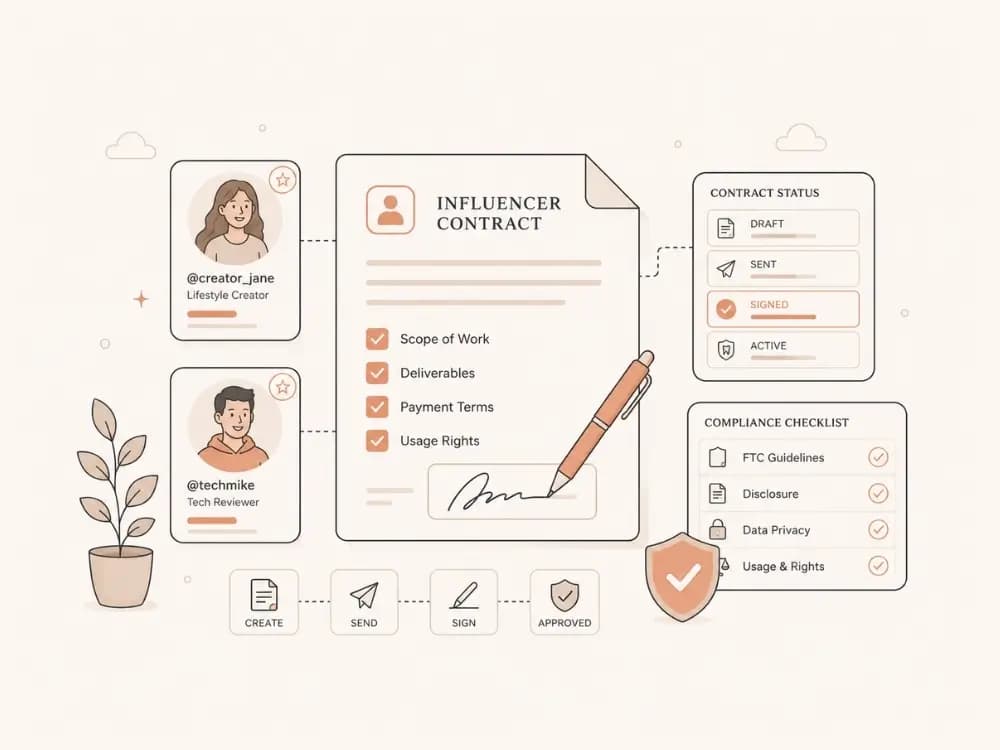 Influencer Contract Management