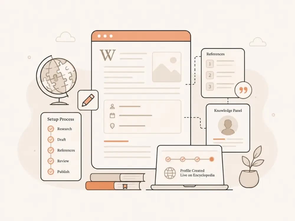 Wikipedia Presence Setup