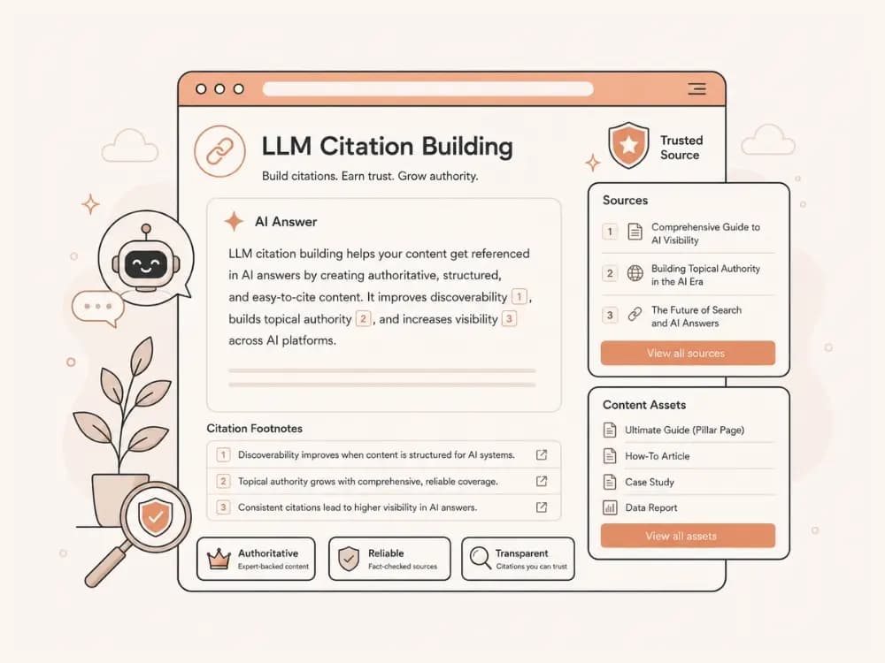 LLM Citation Building