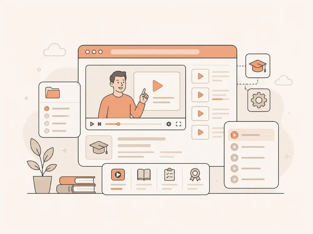 Video Lesson Portal Development